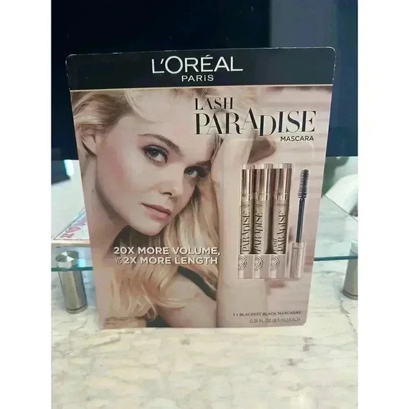 L'oreal Paris Other - L'oreal Paris Voluminous Lash Paradise 3 Pack Mascara Blackest Black